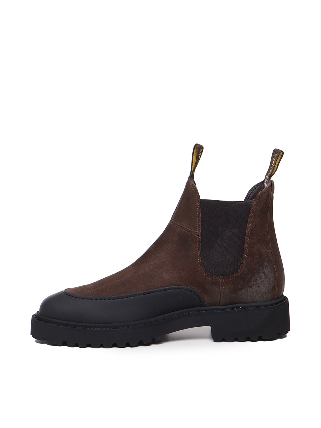 Doucals Boots Brown Suede Rubber