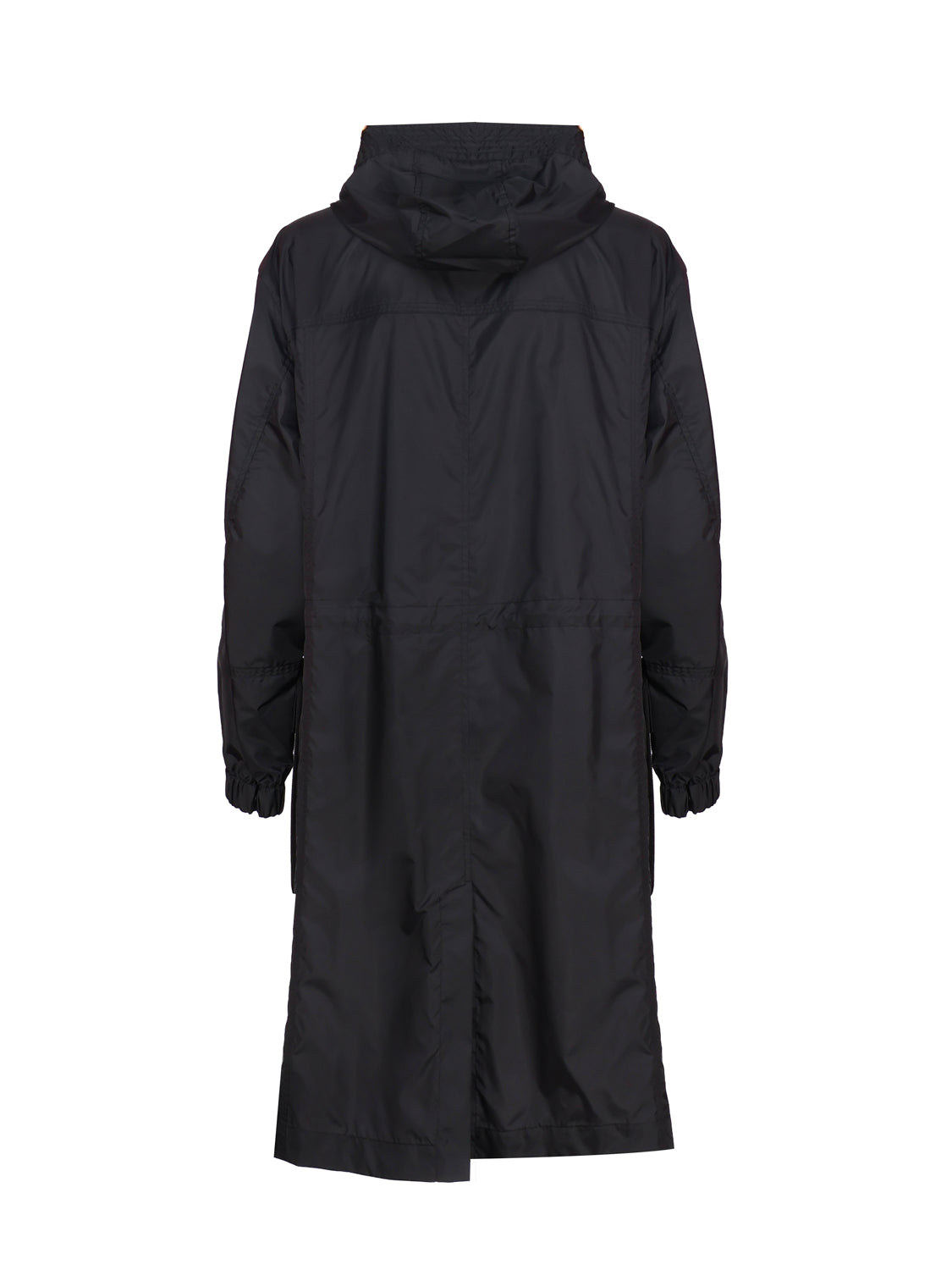 Moncler Coats Black Nylon