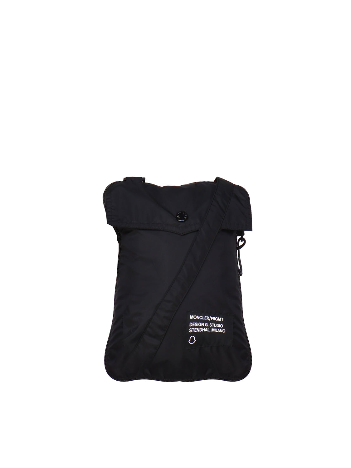 Moncler Coats Black Nylon