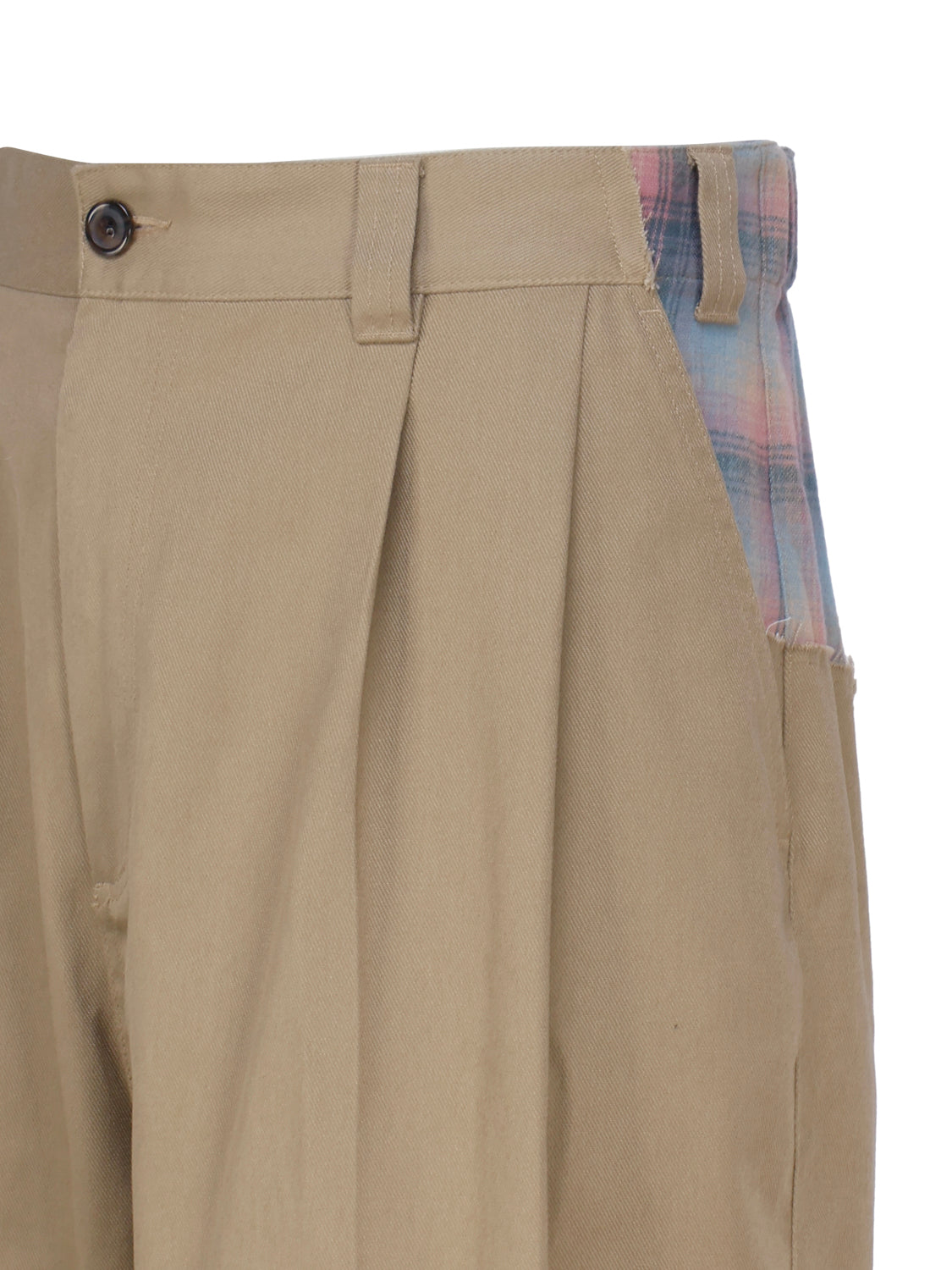 Maison Margiela Trousers Beige Wool