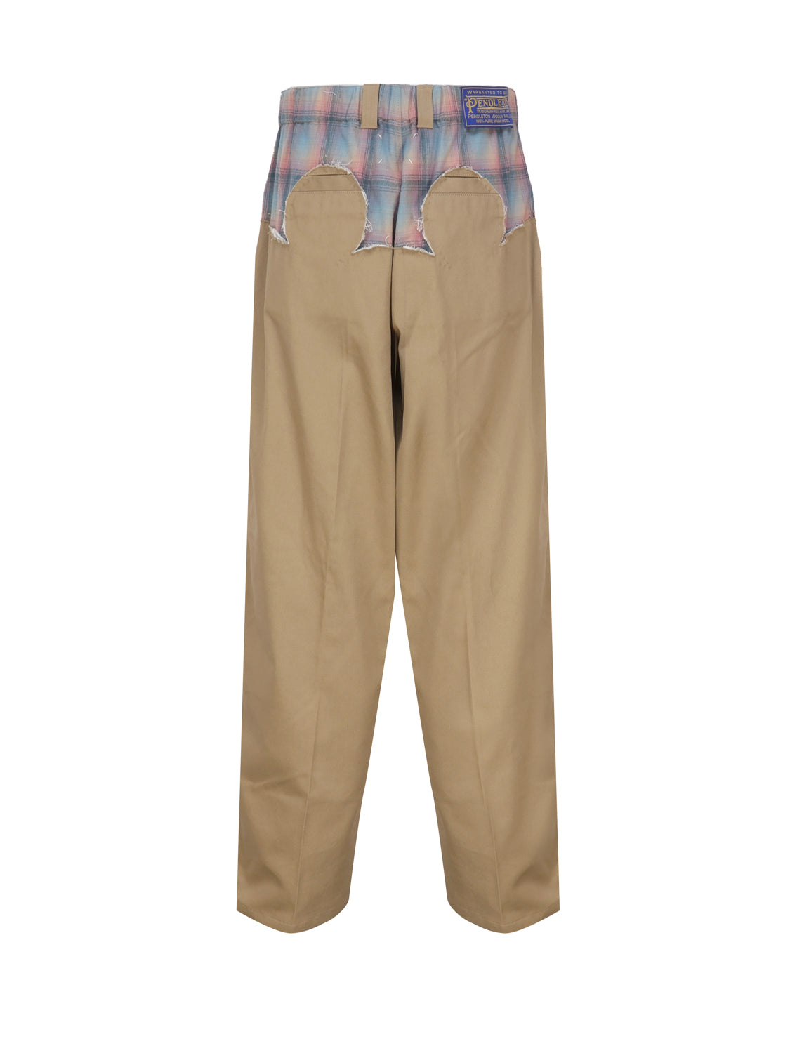 Maison Margiela Trousers Beige Wool