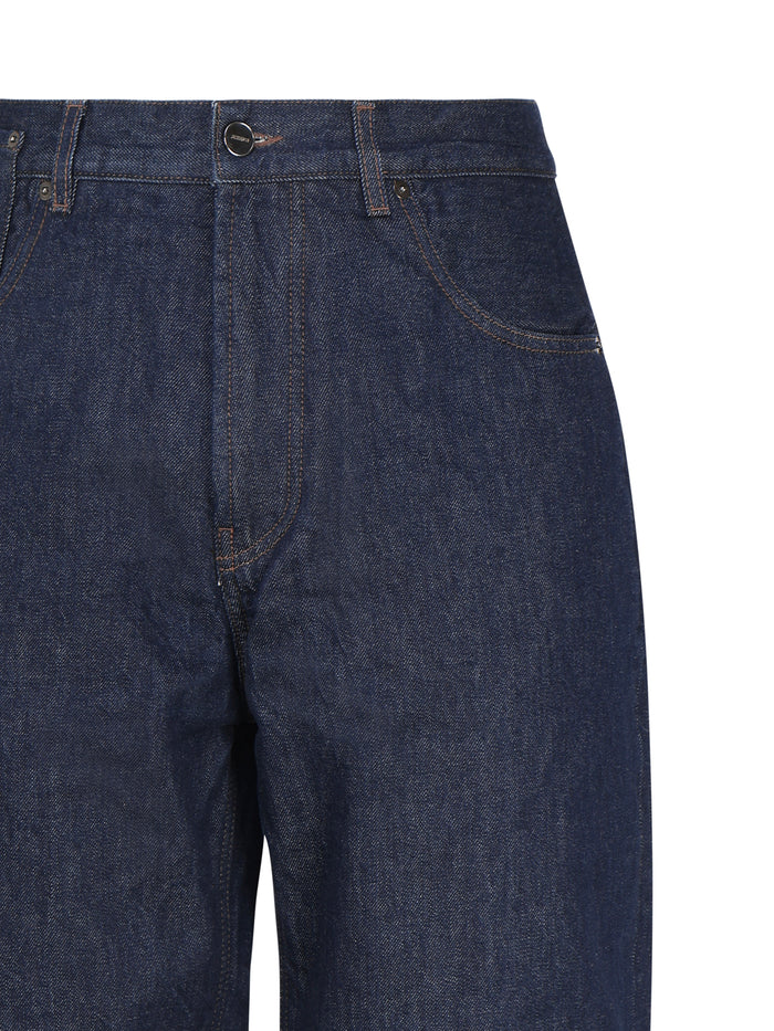 Jacquemus Jeans Blue Cotton