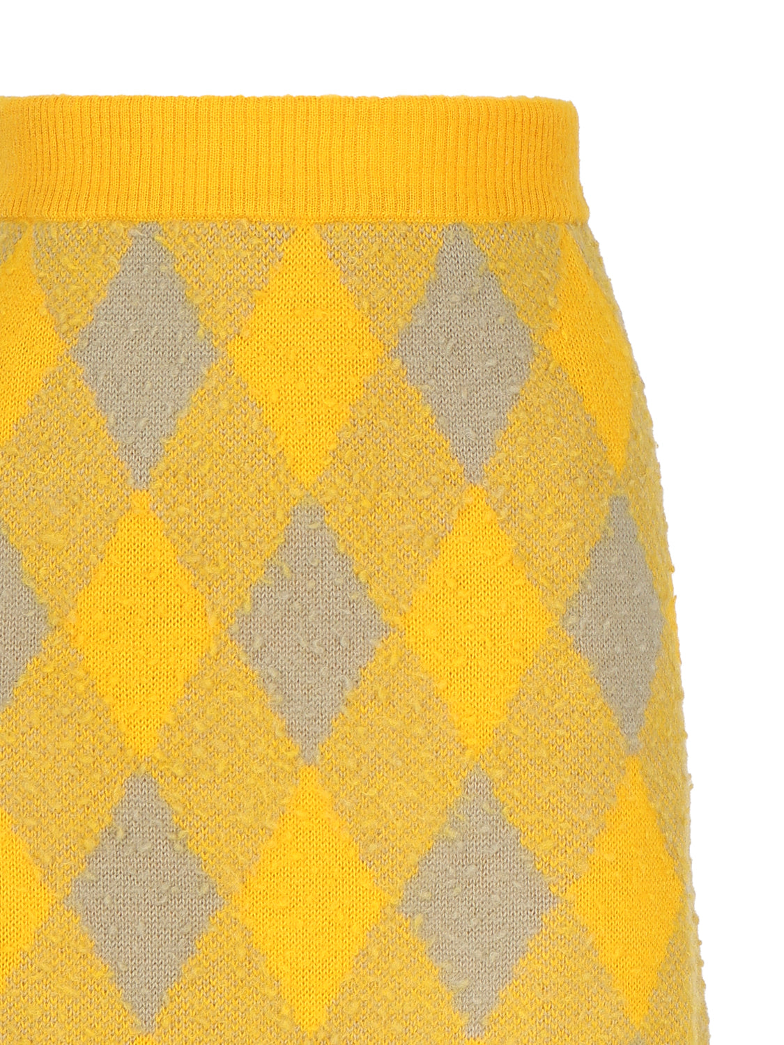 Burberry Skirts Yellow Wool