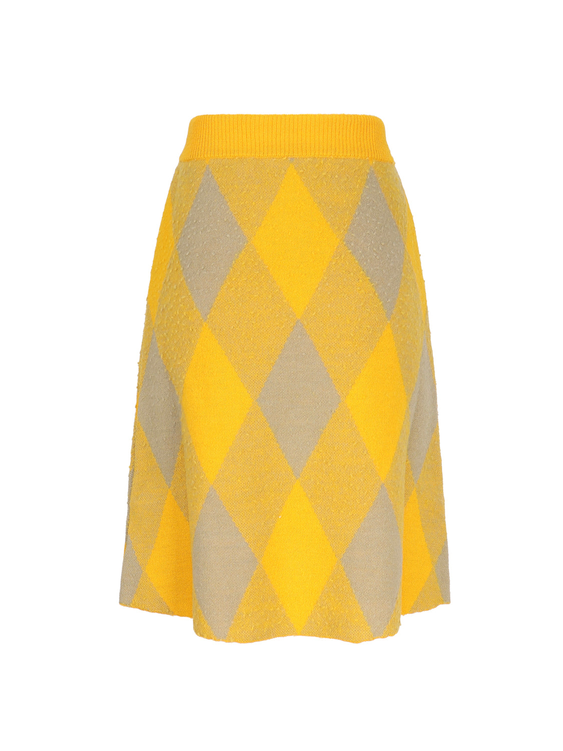 Burberry Skirts Yellow Wool