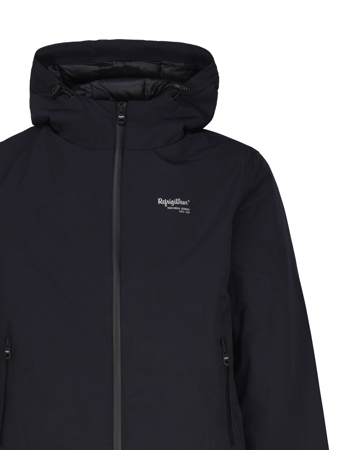 Refrigewear Coats Blue Polyester