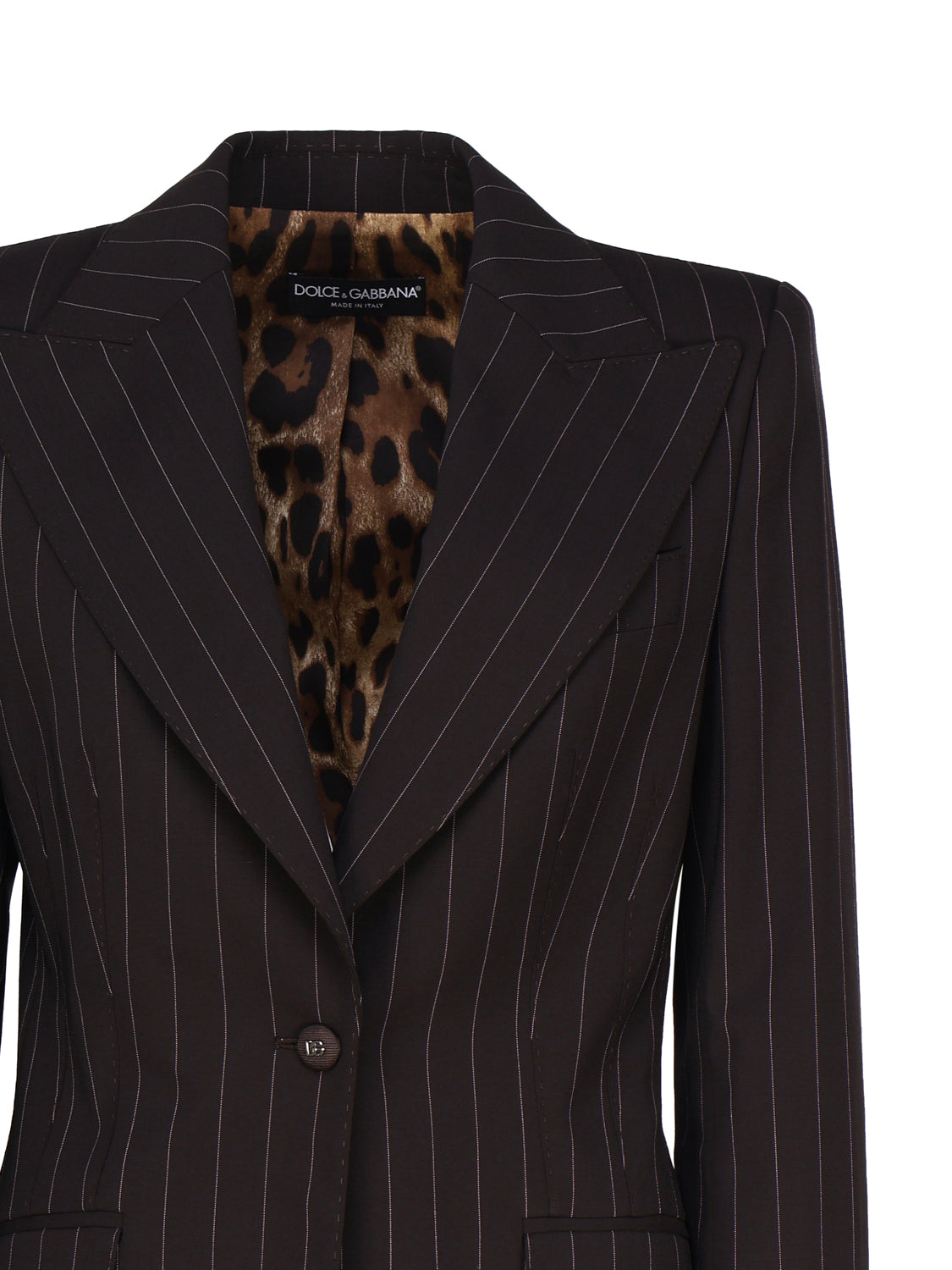 Dolce & Gabbana Jackets Black Wool