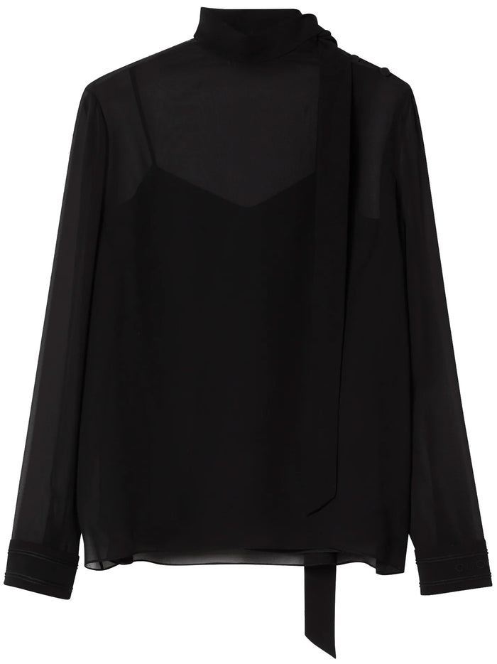Top Light Silk Black