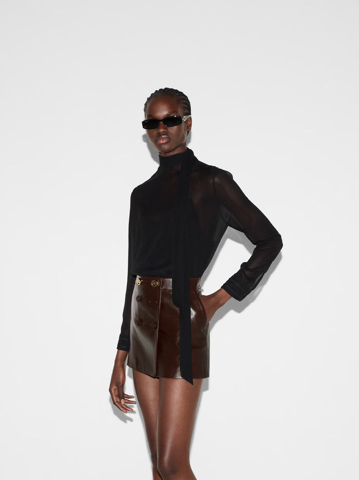 Top Light Silk Black