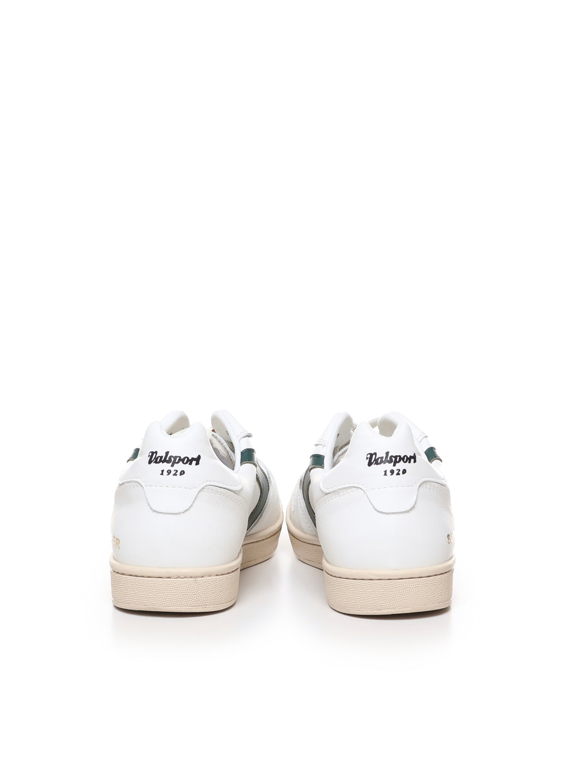 Valsport Sneakers White, Green Calfskin