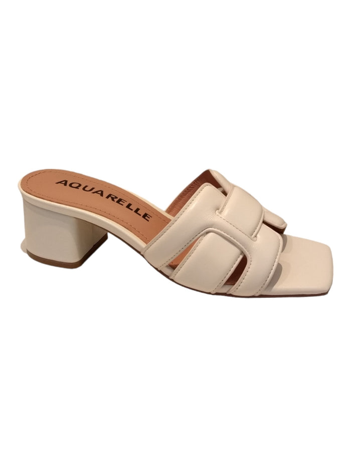 Vitello White Calf Leather Shoe