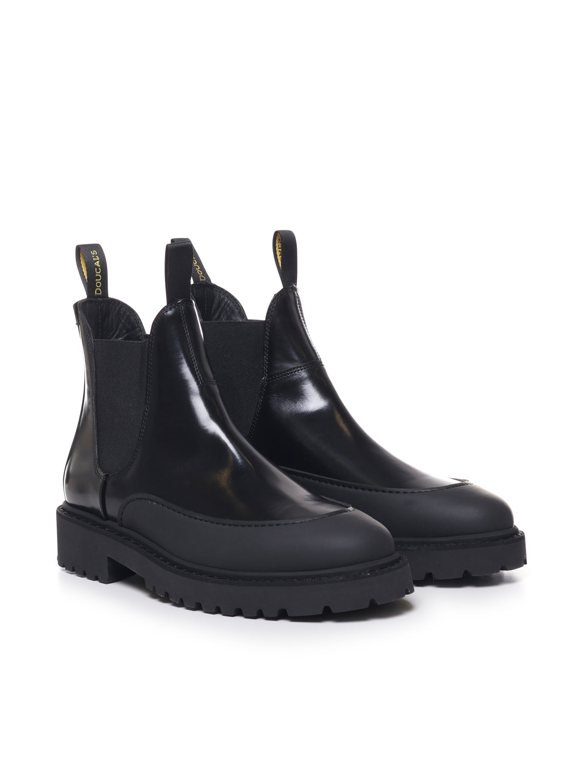 Doucals Boots Nero+f.do Nero Calf
