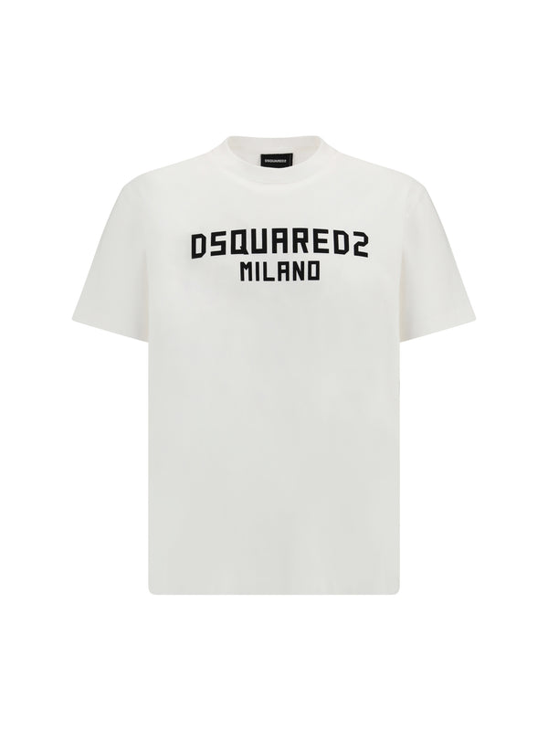 Dsquared2 100% Cotton t-shirt in white