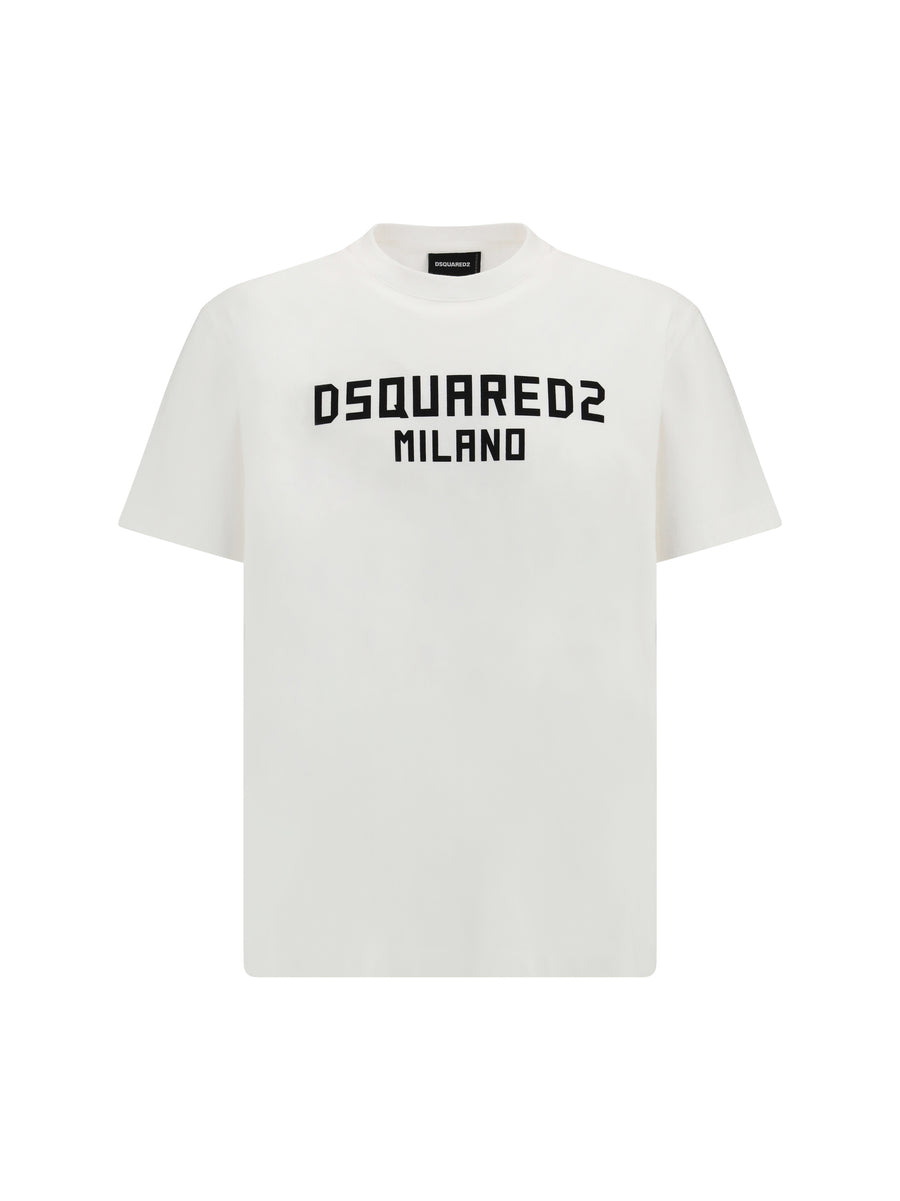 T-Shirt Crewneck White Cotton T-shirts