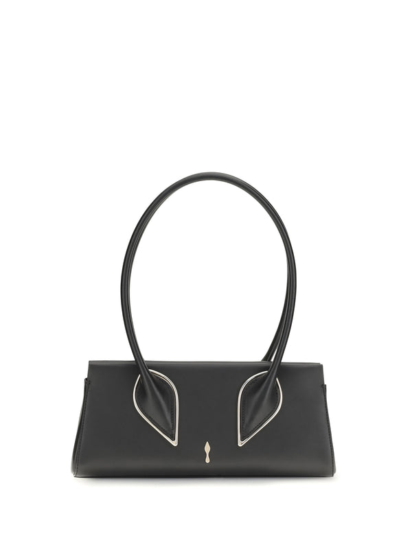Christian Louboutin 100% calf leather (Bos Taurus) shoulder bag in black