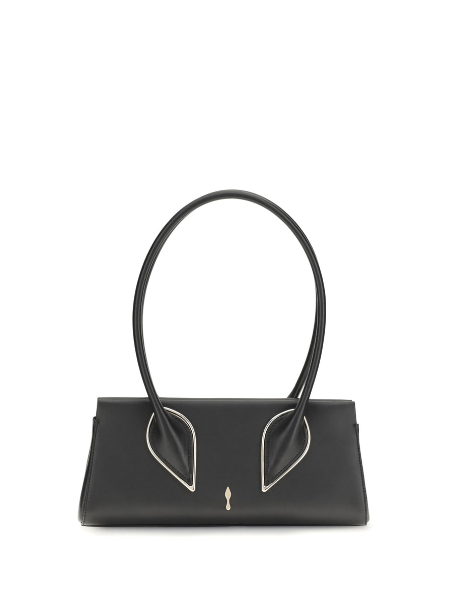 Christian Louboutin 100% calf leather (Bos Taurus) shoulder bag in black