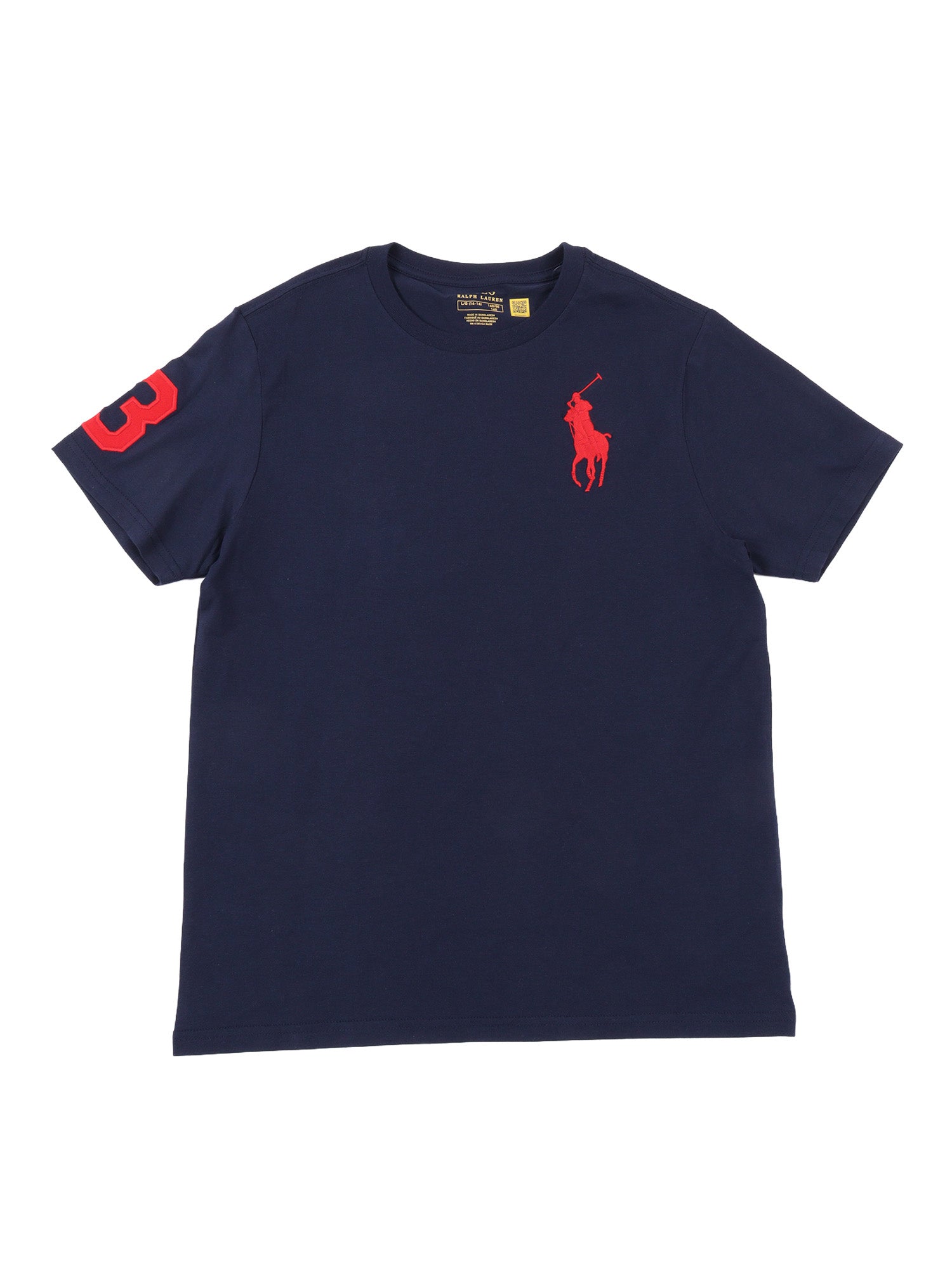 SS CN-TOPS-T-SHIRT Blue Cotton Short Sleeves T-shirt