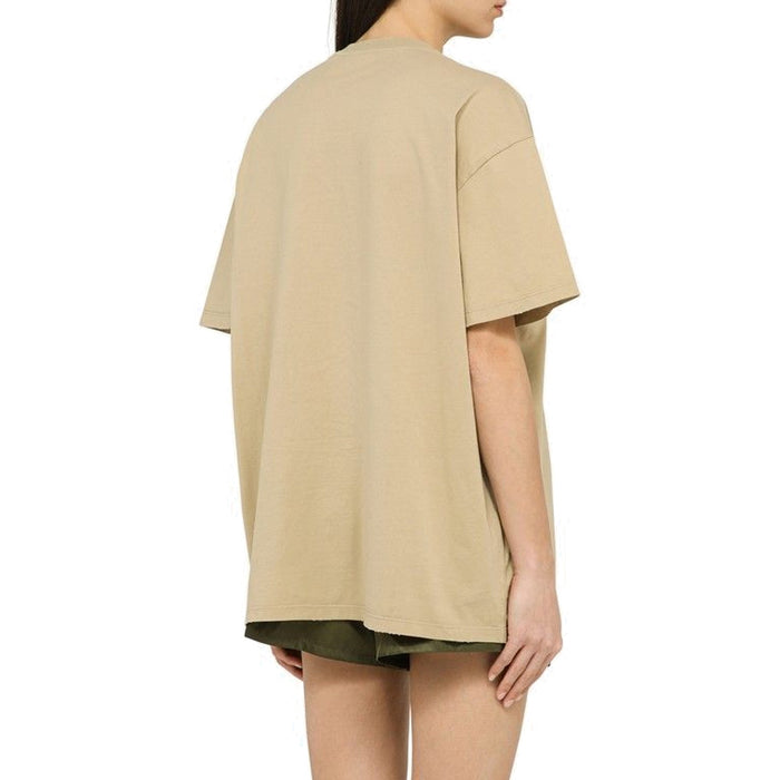Cotton Patch T-Shirt Beige