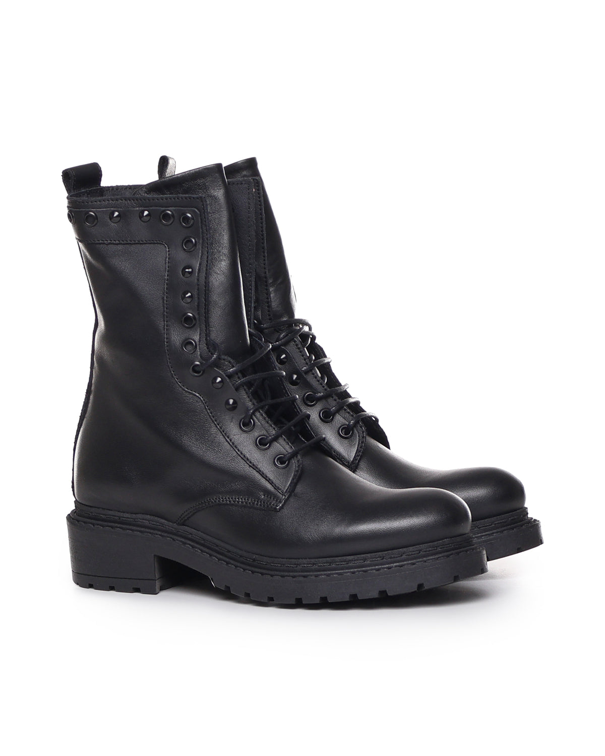 Metisse Boots Black Calfskin