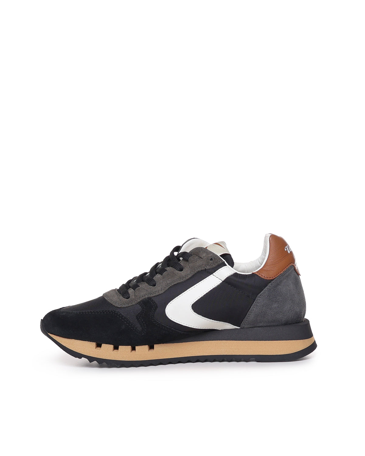 Valsport Sneakers Grey, Black, White Suede