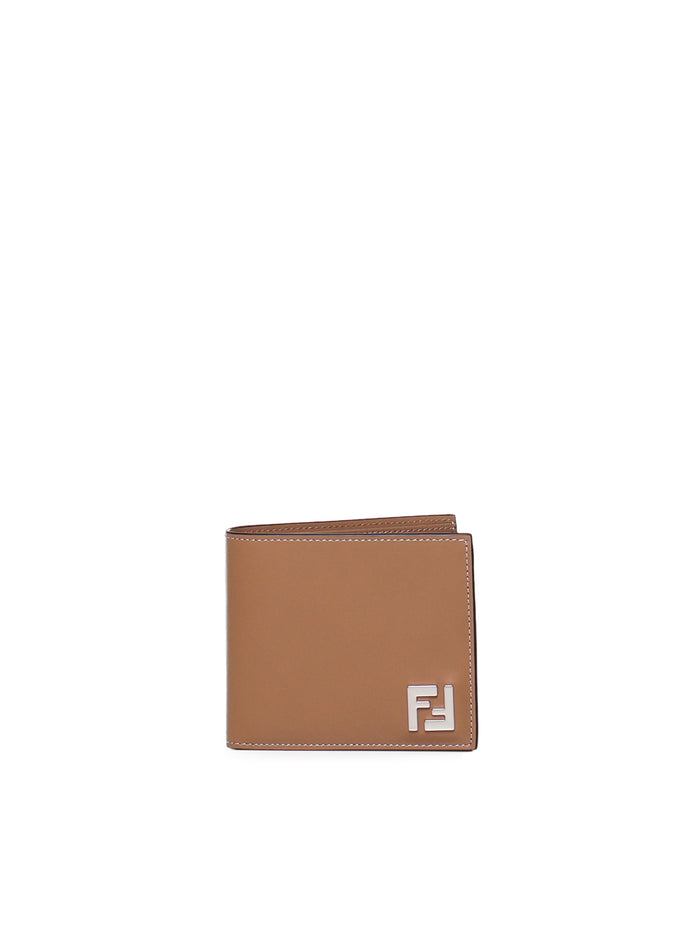 Fendi Wallets Beige Calfskin