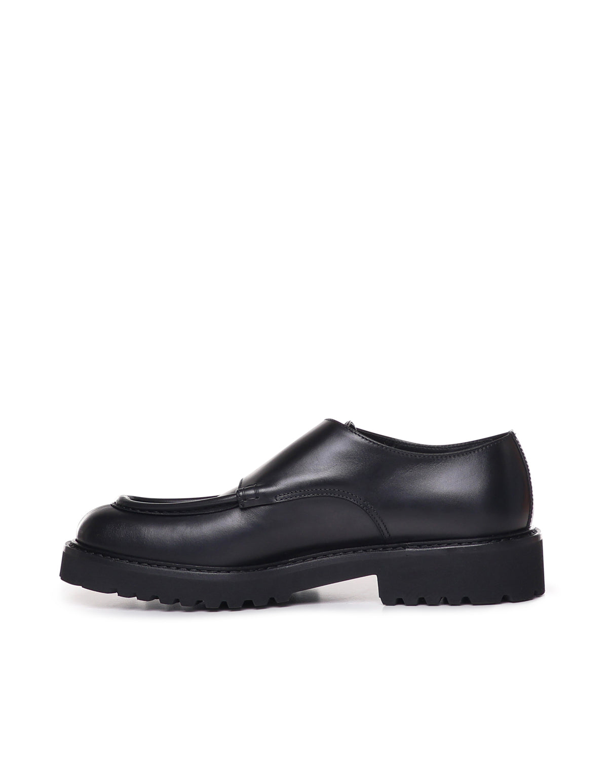 Doucals Flat Shoes Black Calfskin