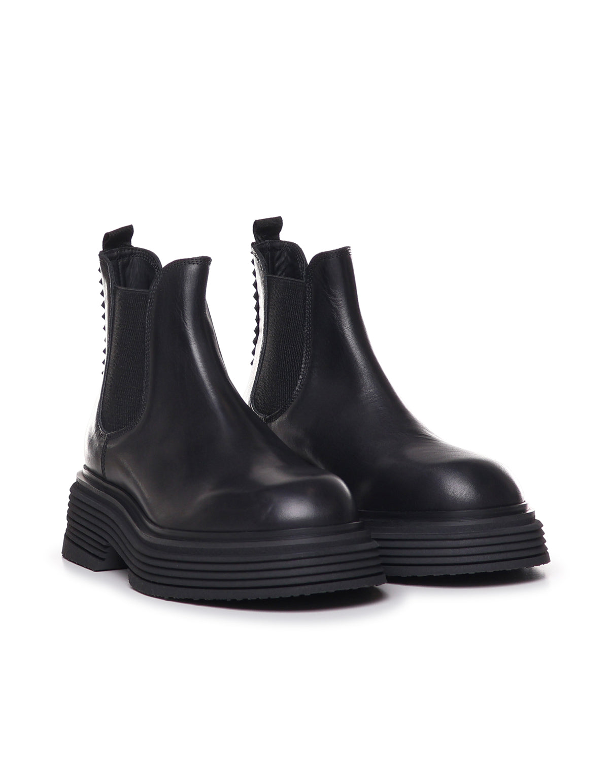 THE-ANTIPODE Boots Black Calfskin