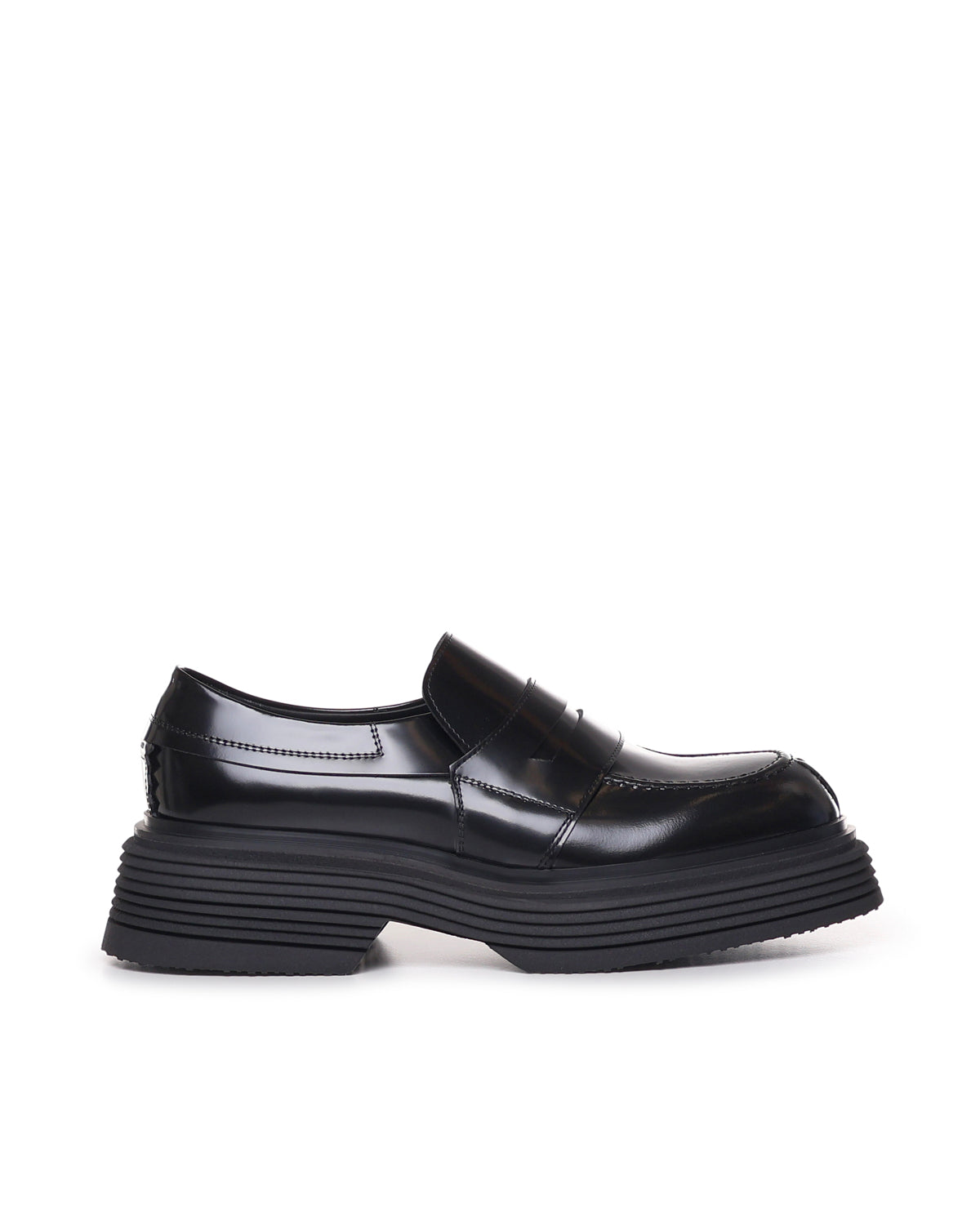 THE-ANTIPODE Flat shoes Black Calfskin