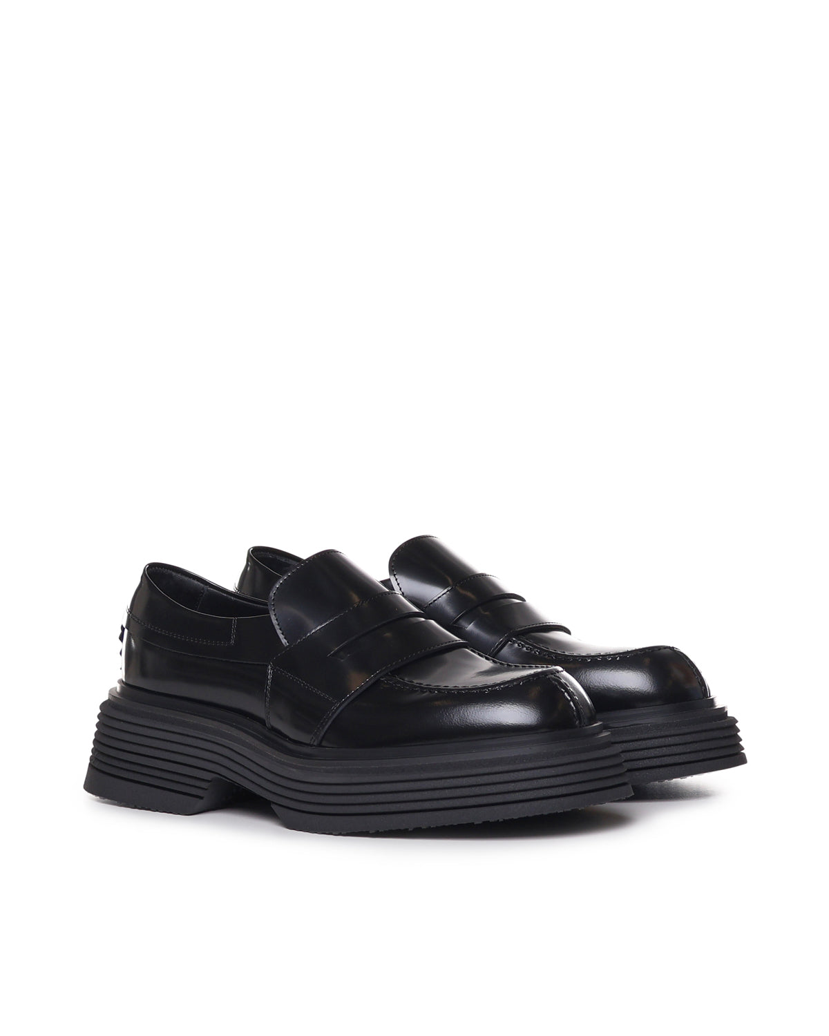 THE-ANTIPODE Flat shoes Black Calfskin