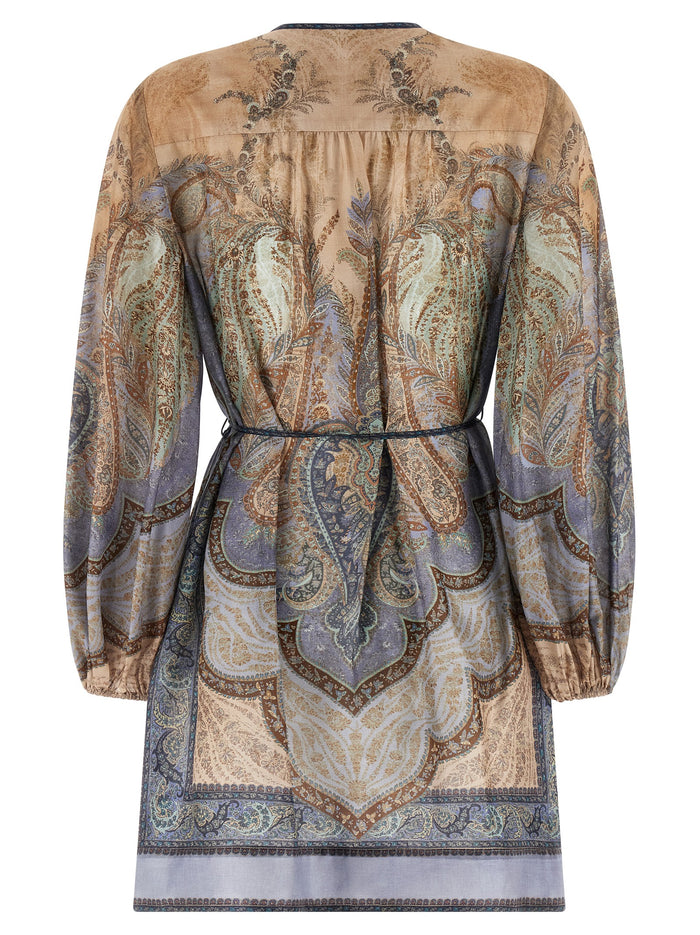 Wanderlust dress Multicolor Silk