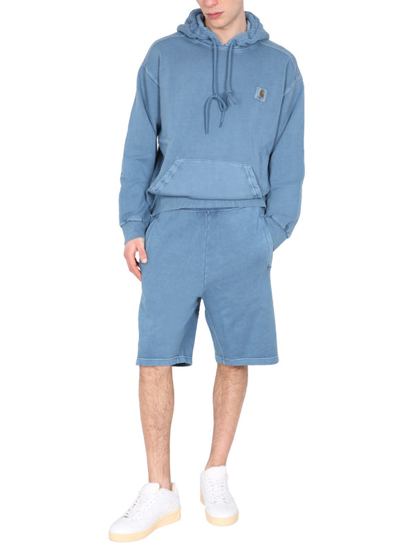 Nelson Bermuda Shorts Blue Cotton