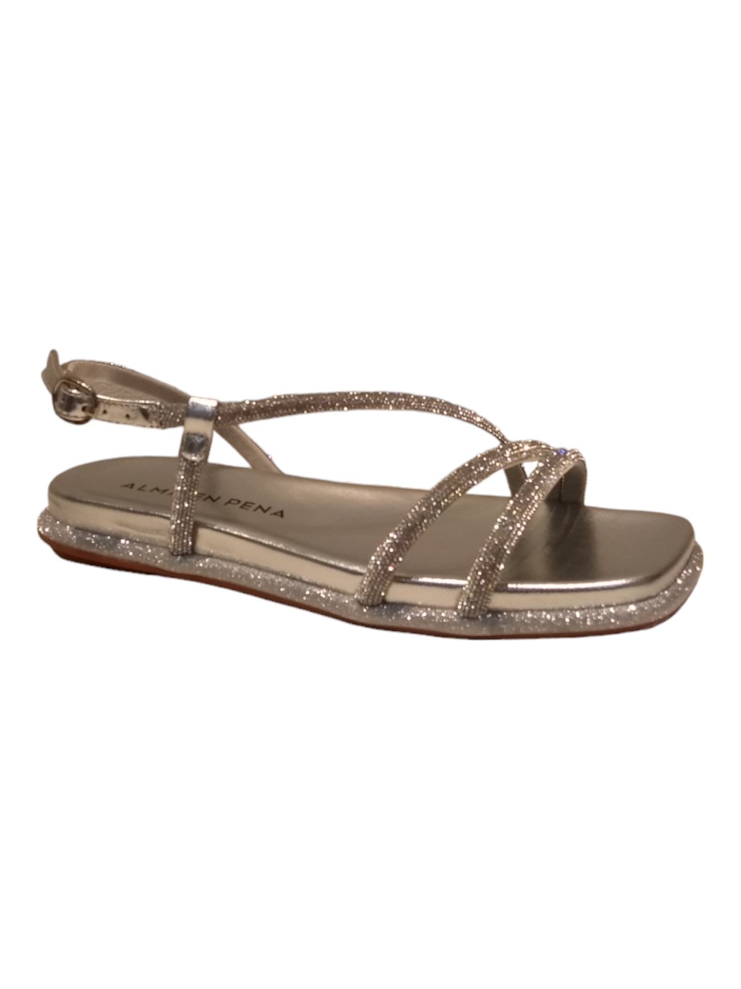 Sandal Diva Metallic Calf Leather Shoe