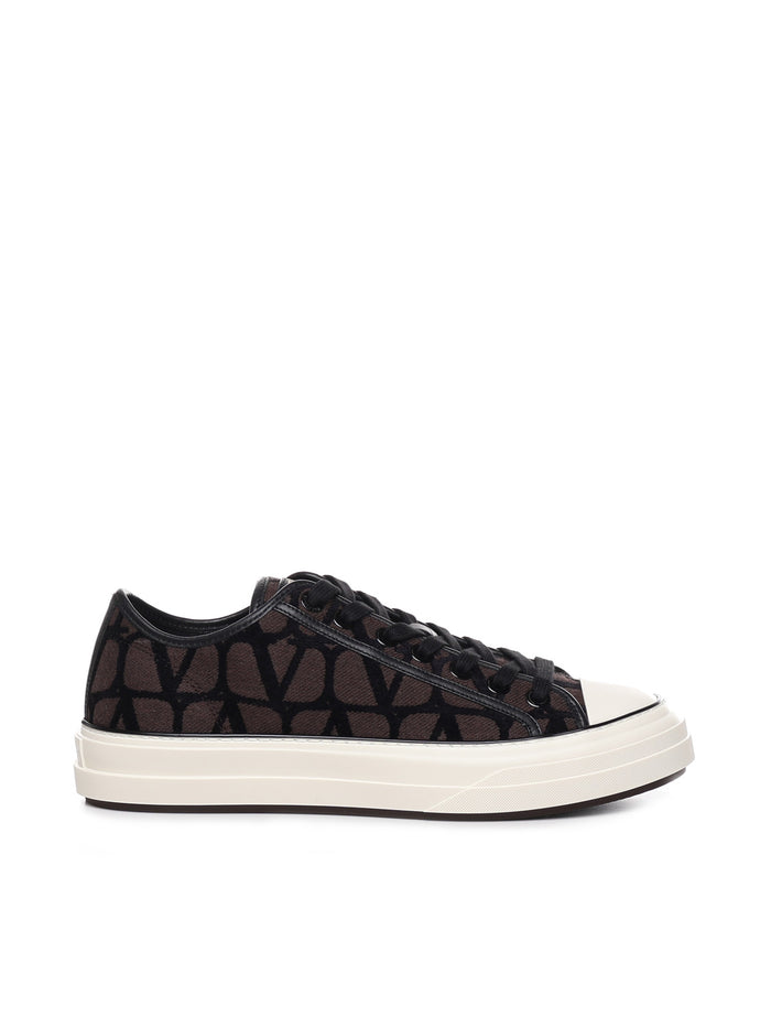 Valentino Garavani Sneakers Fondant/black Viscose Cotton Polyester