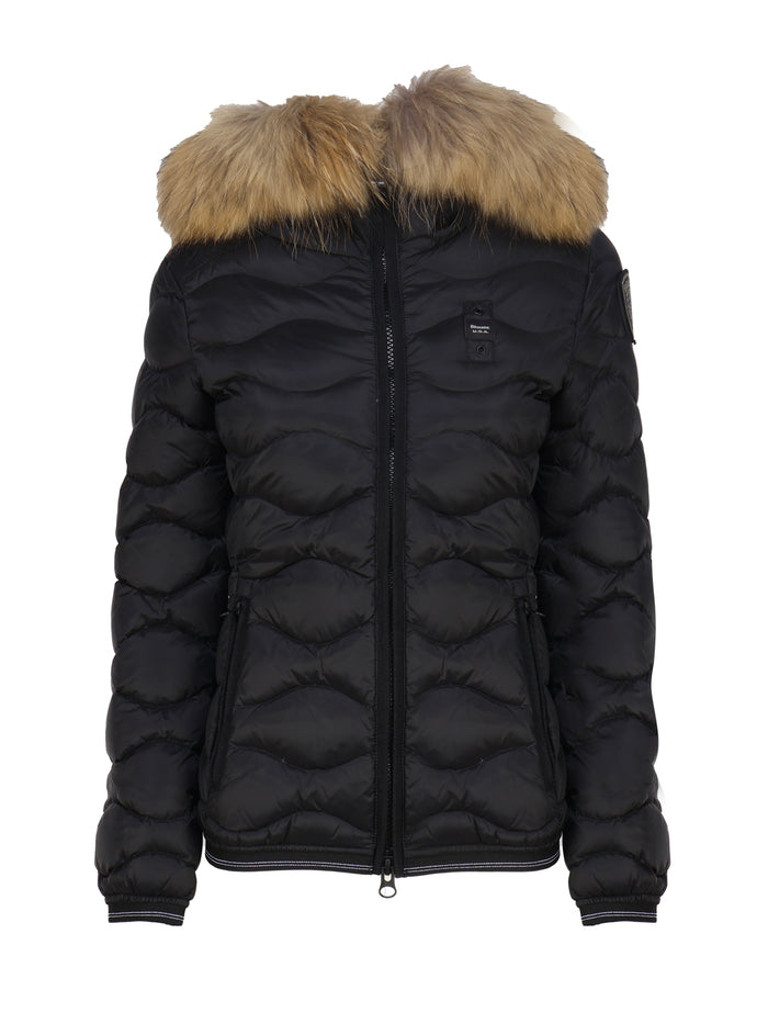 Blauer Coats Black Nylon