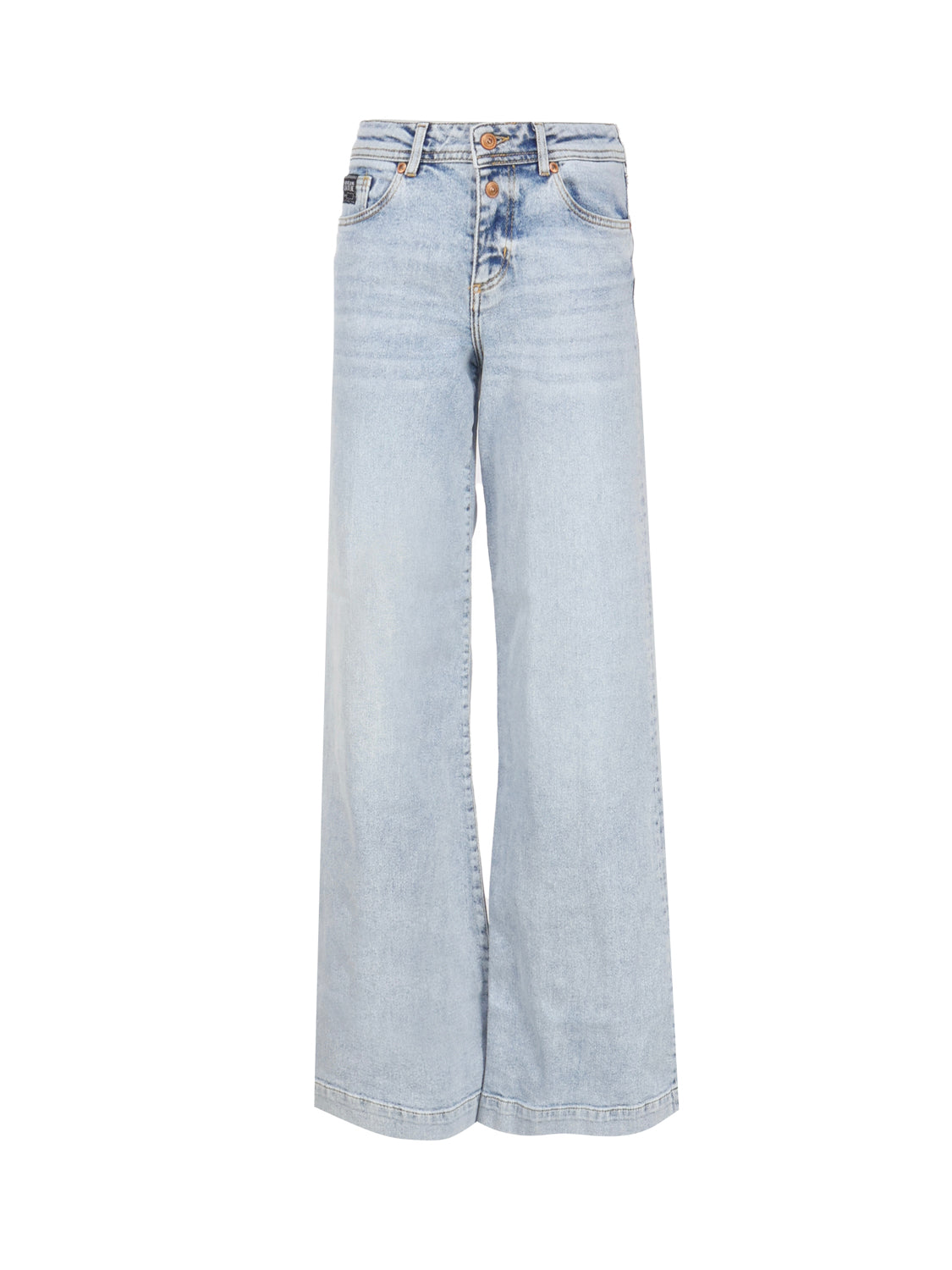 Versace Jeans Couture Blue Cotton Elastane