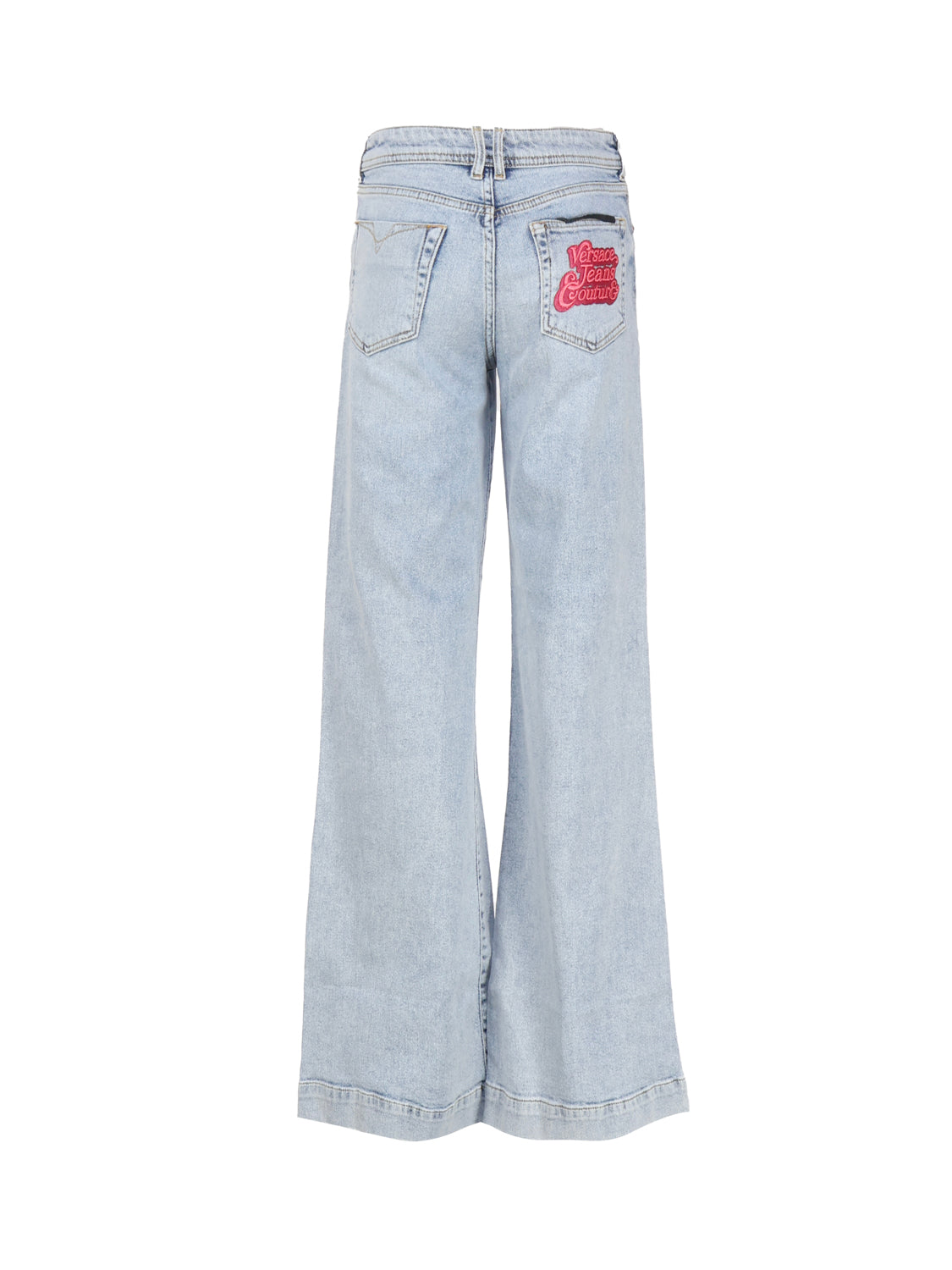 Versace Jeans Couture Blue Cotton Elastane