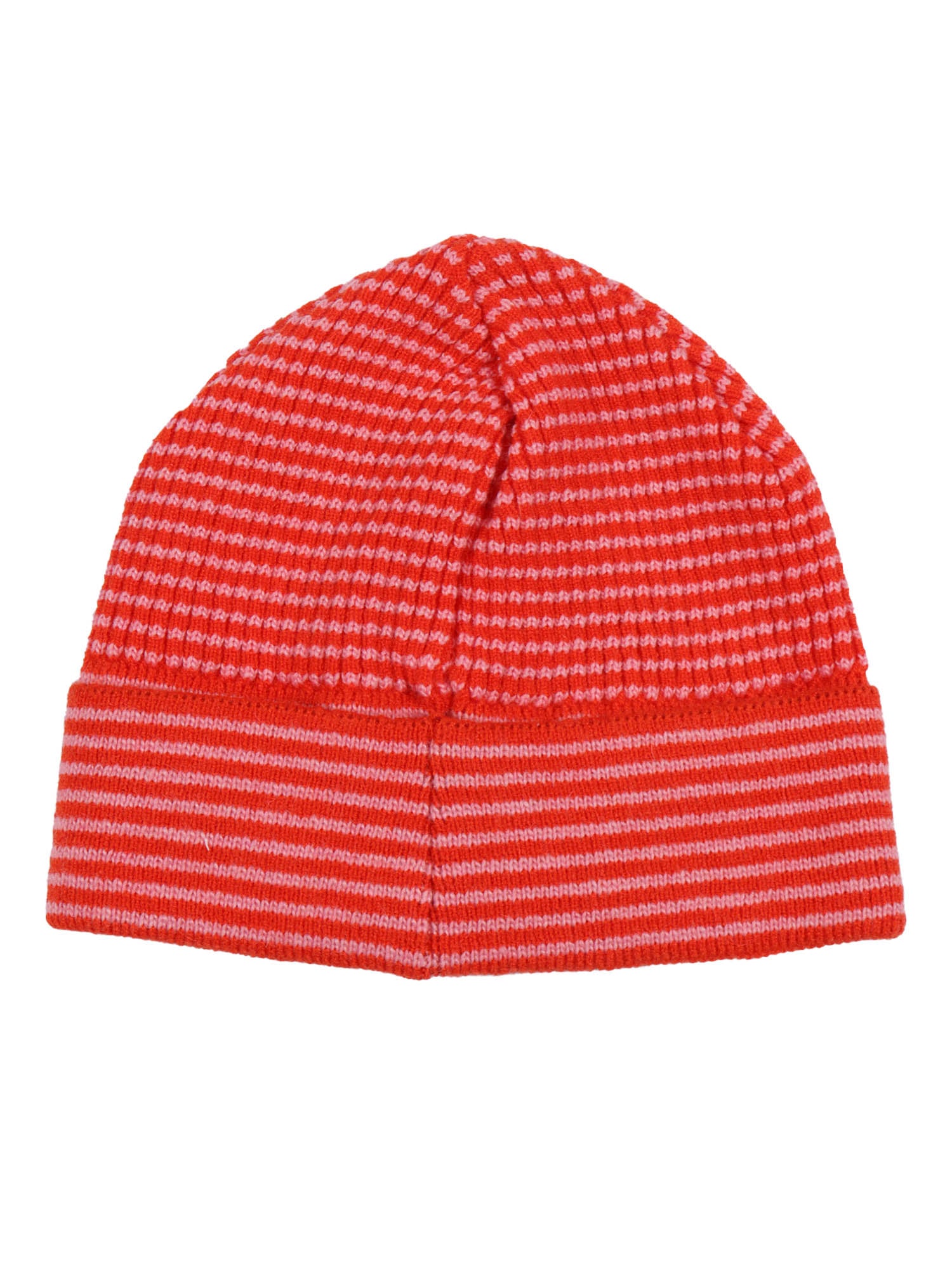Rocking Horse knitted beanie Red Organic Cotton Hat