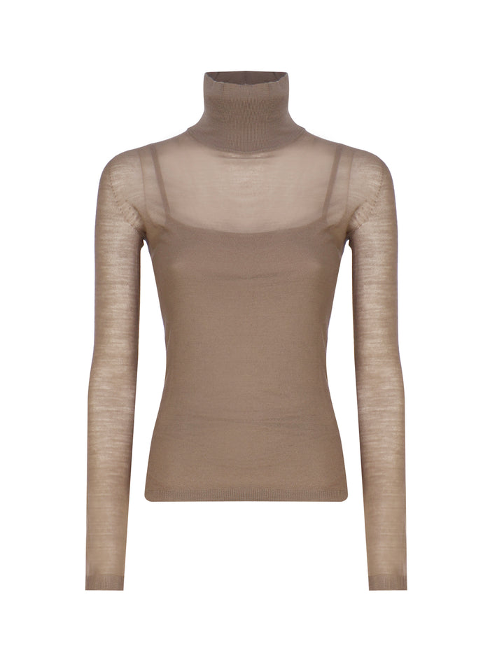 Max Mara Top Sand Viscose