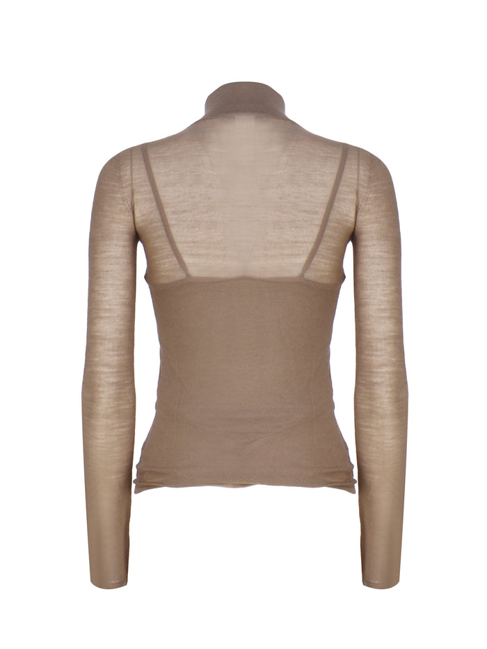 Max Mara Top Sand Viscose