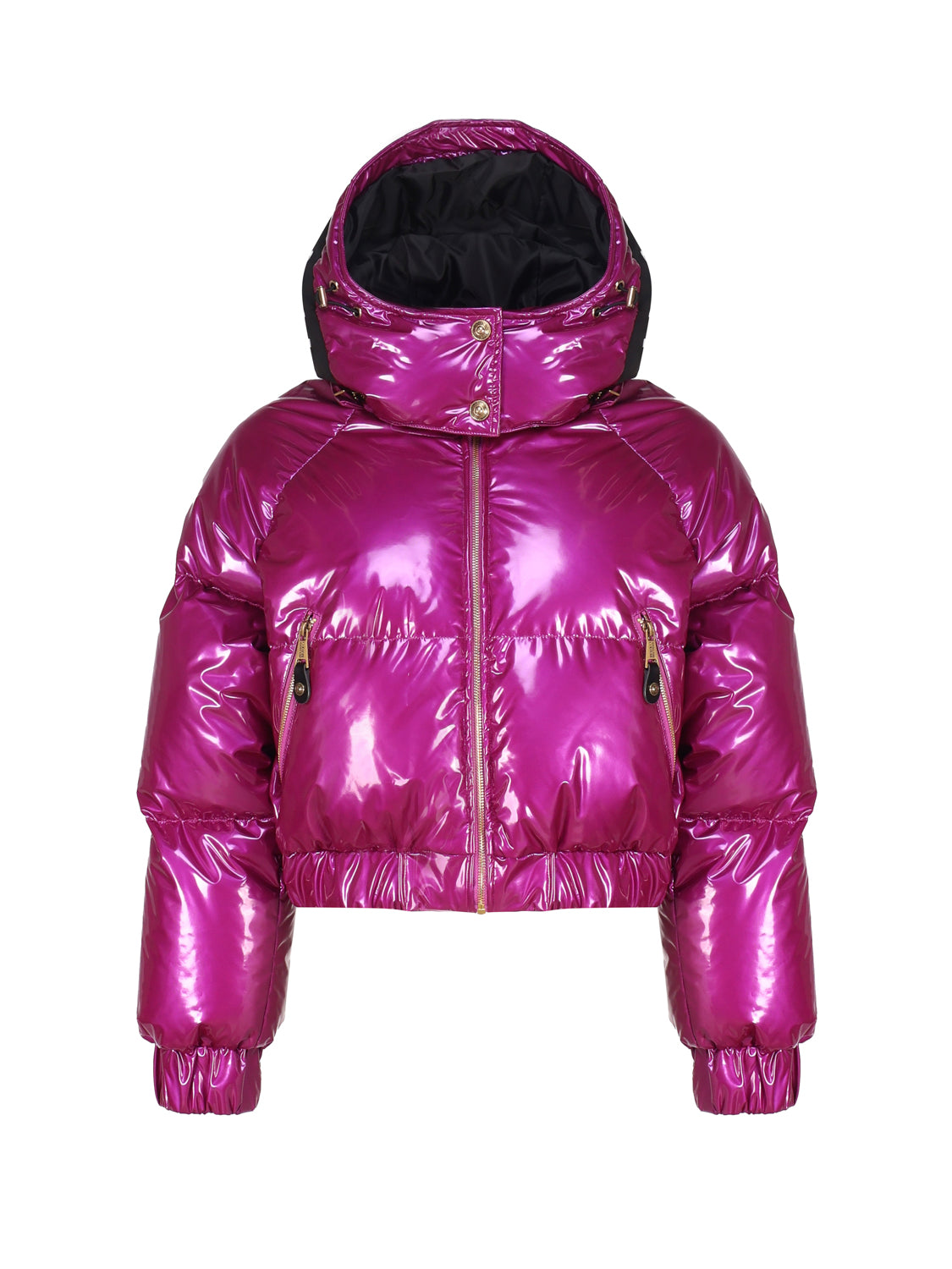 Versace Jeans Couture Coats Plum Polyamide Elastane