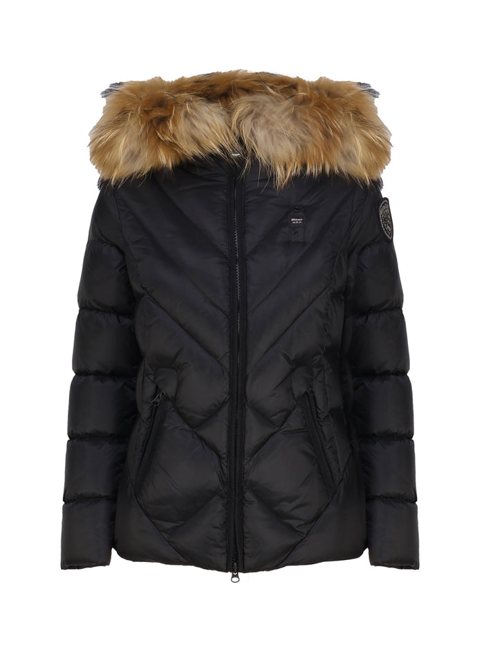Blauer Coats Black Nylon