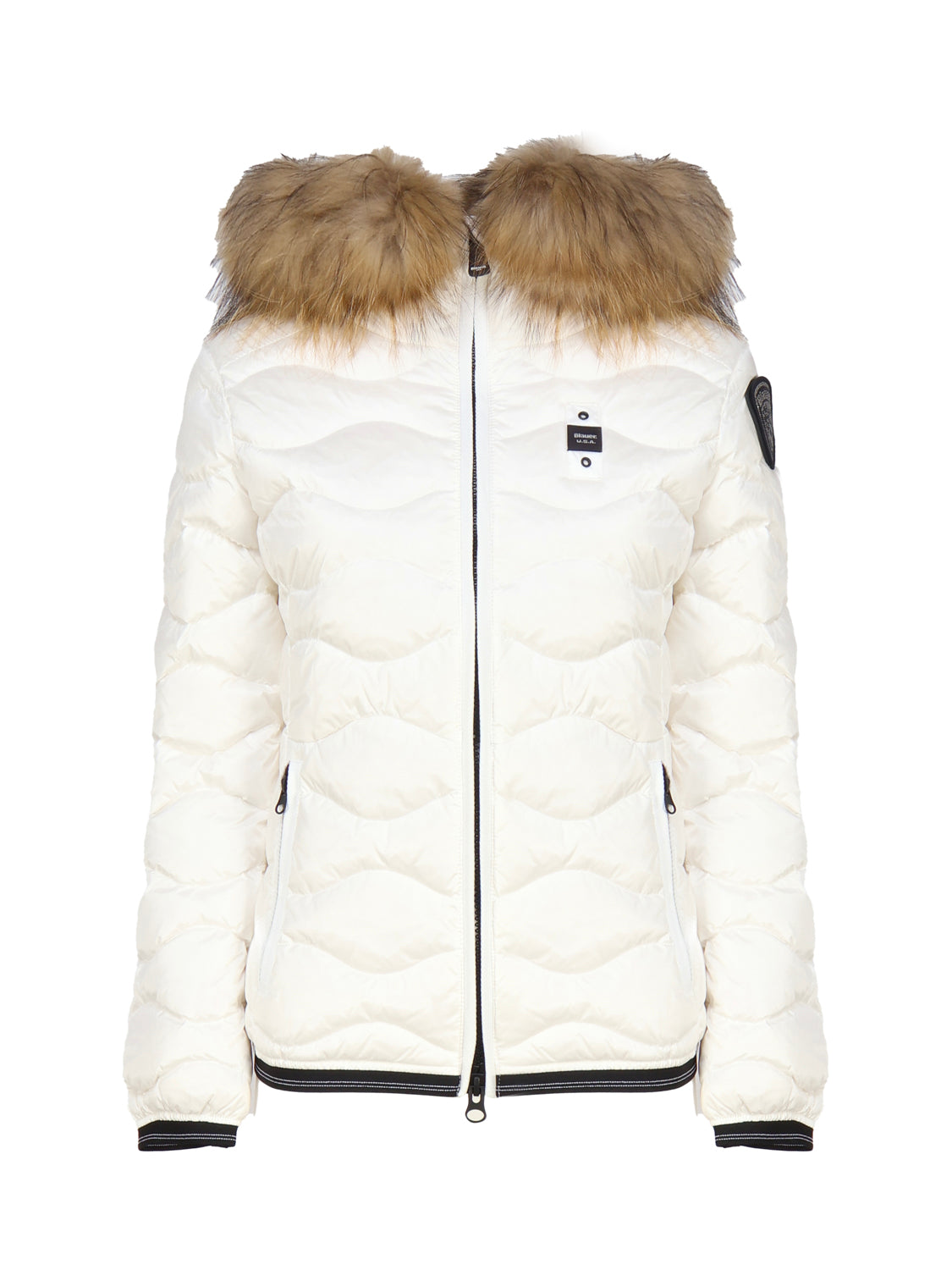 Blauer Coats White Nylon
