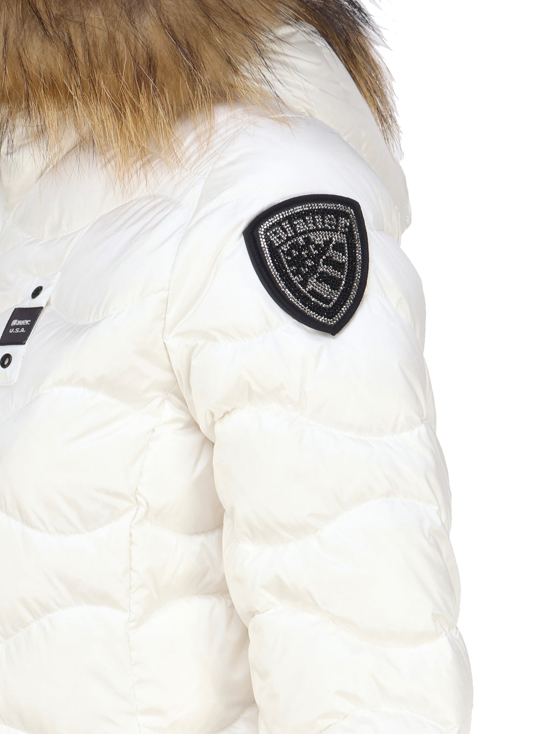 Blauer Coats White Nylon