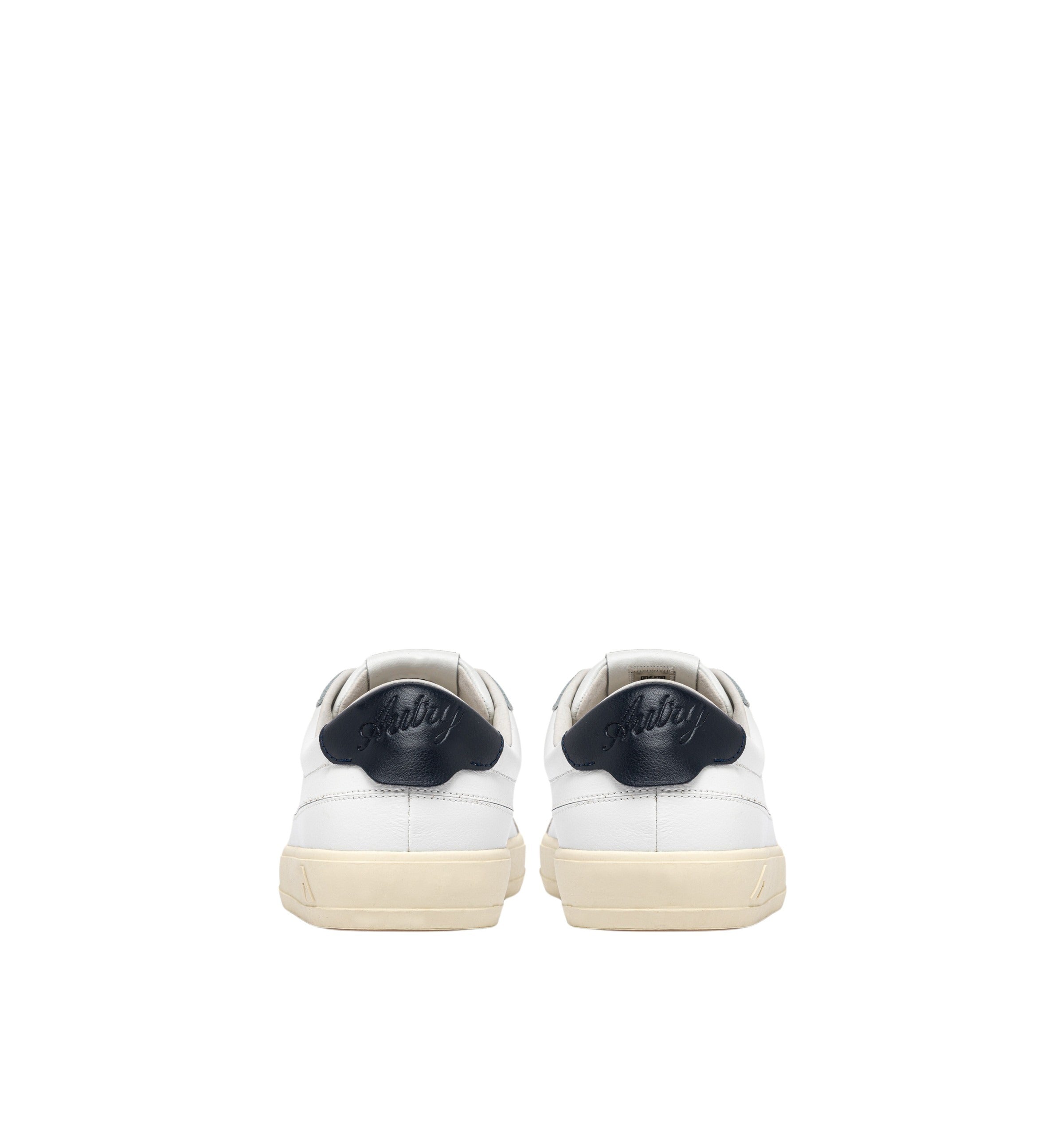 Windscape Low Leat Sue Wht Space White Cow Leather + Nylon Shoe
