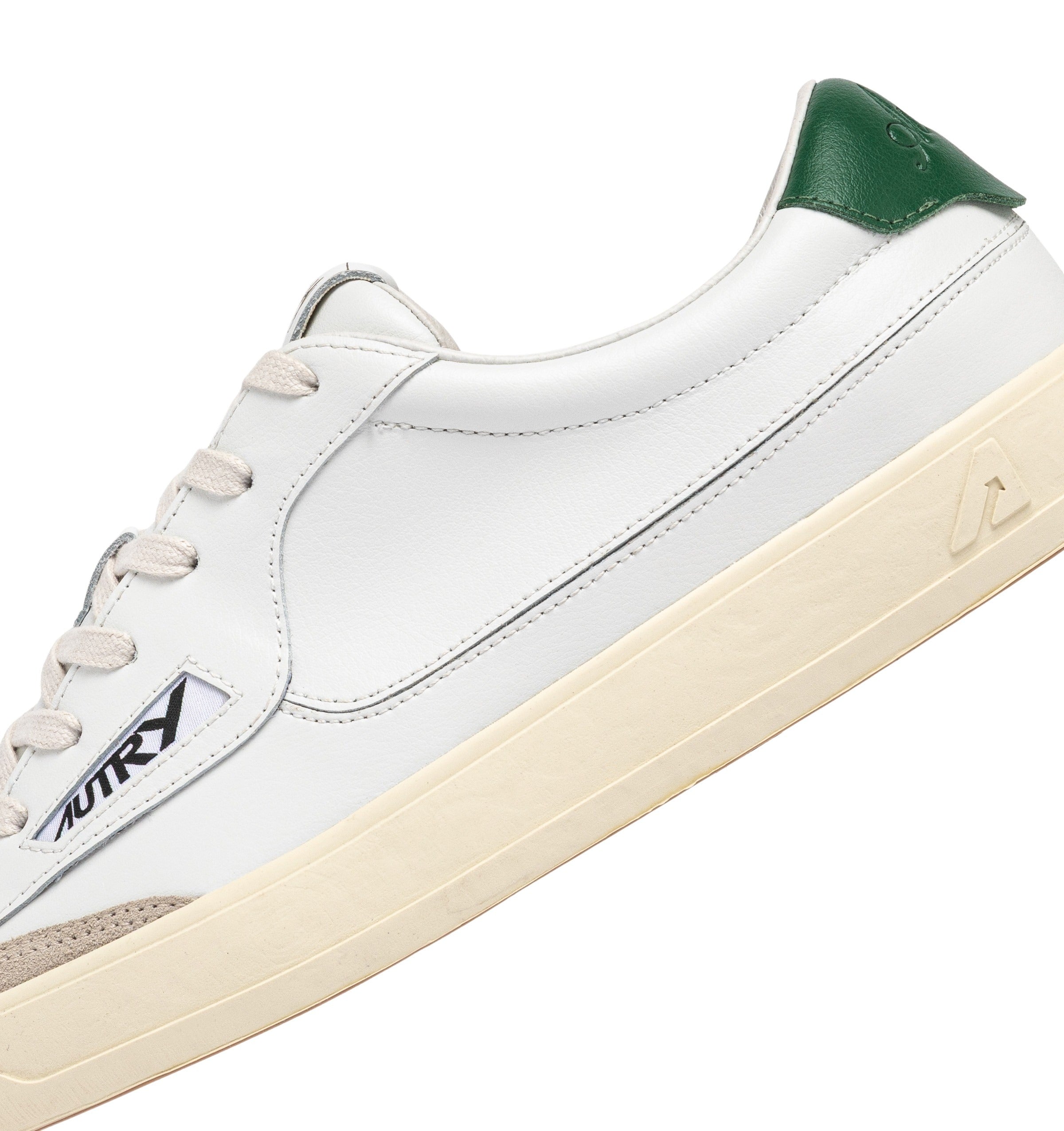 Windscape Low Leat Sue Wht Amazon White Cow Leather + Nylon Shoe