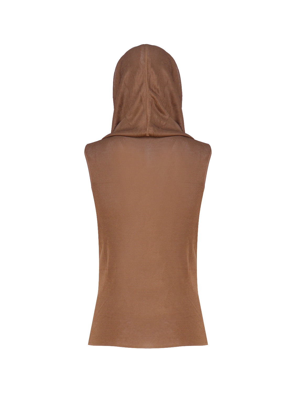 Saint Laurent Top Brown Viscose