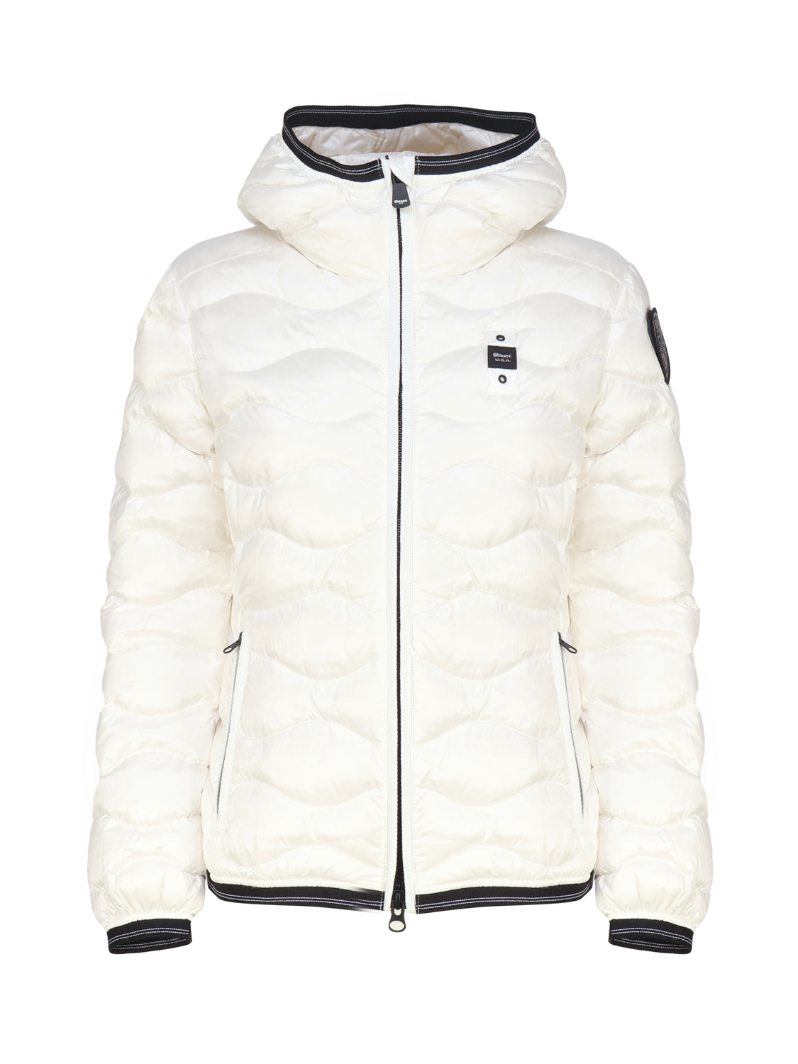 Blauer Coats White Nylon