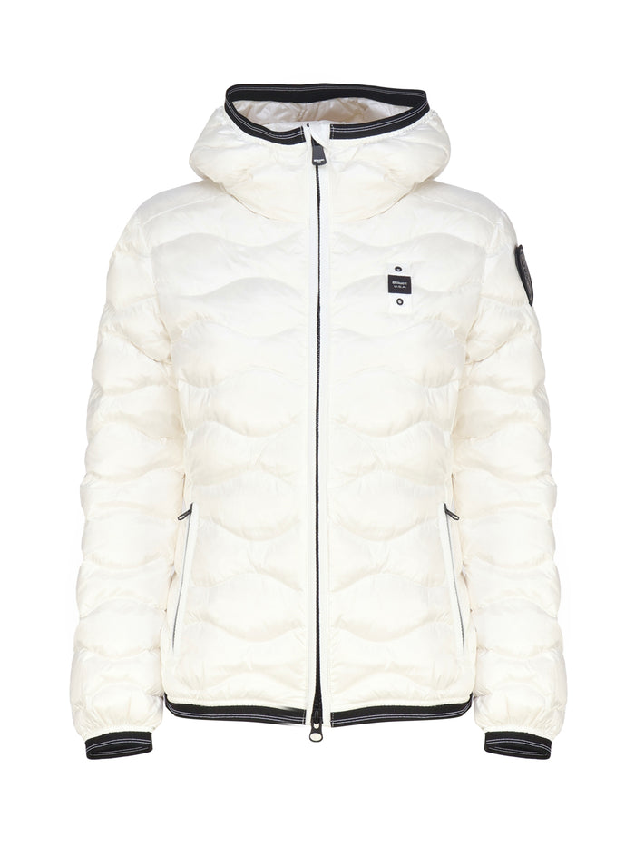 Blauer Coats White Nylon