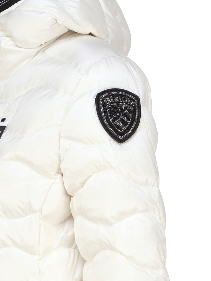 Blauer Coats White Nylon