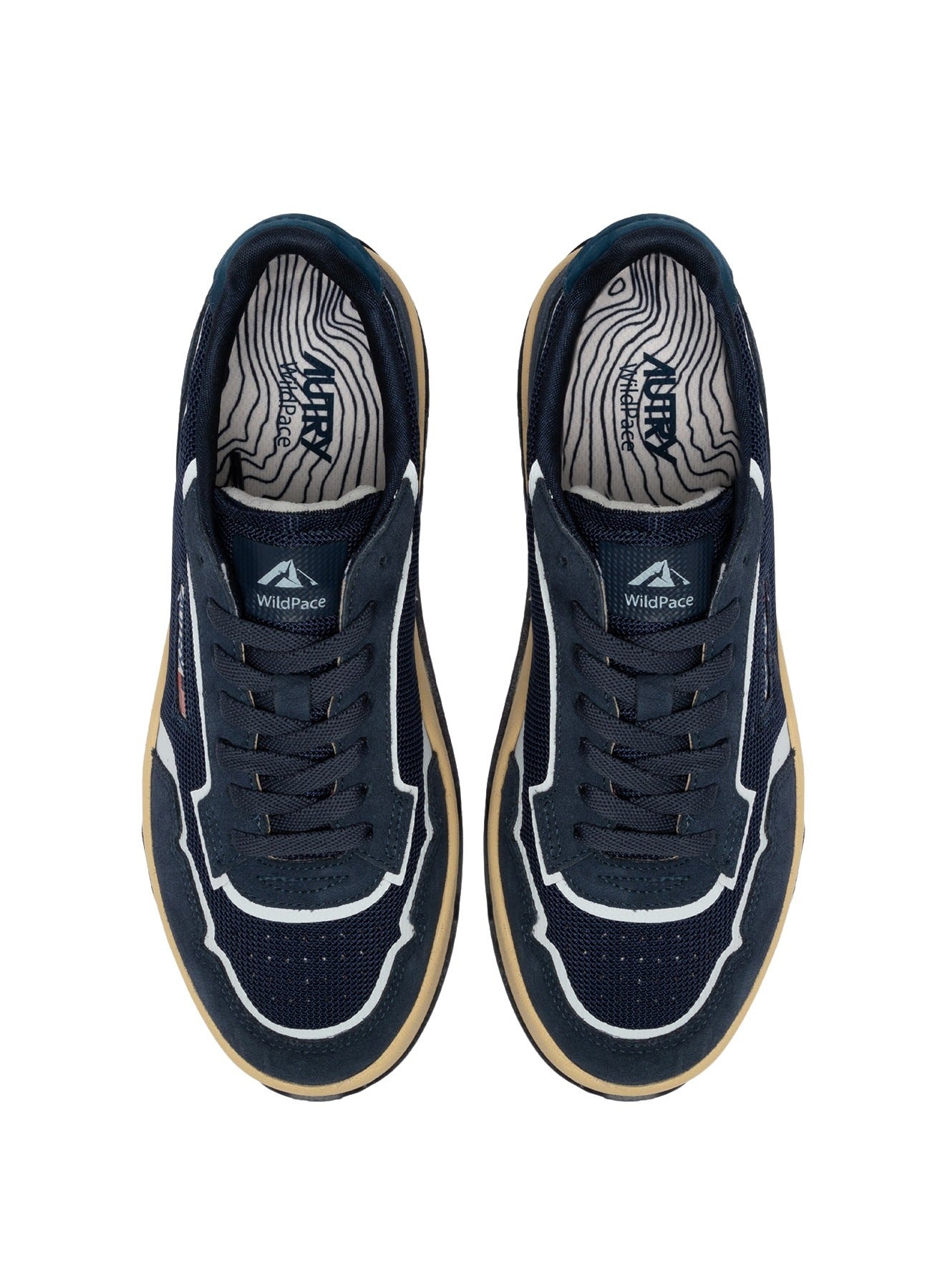 Wildpace Low Dragon Nabuk Blue Shoe