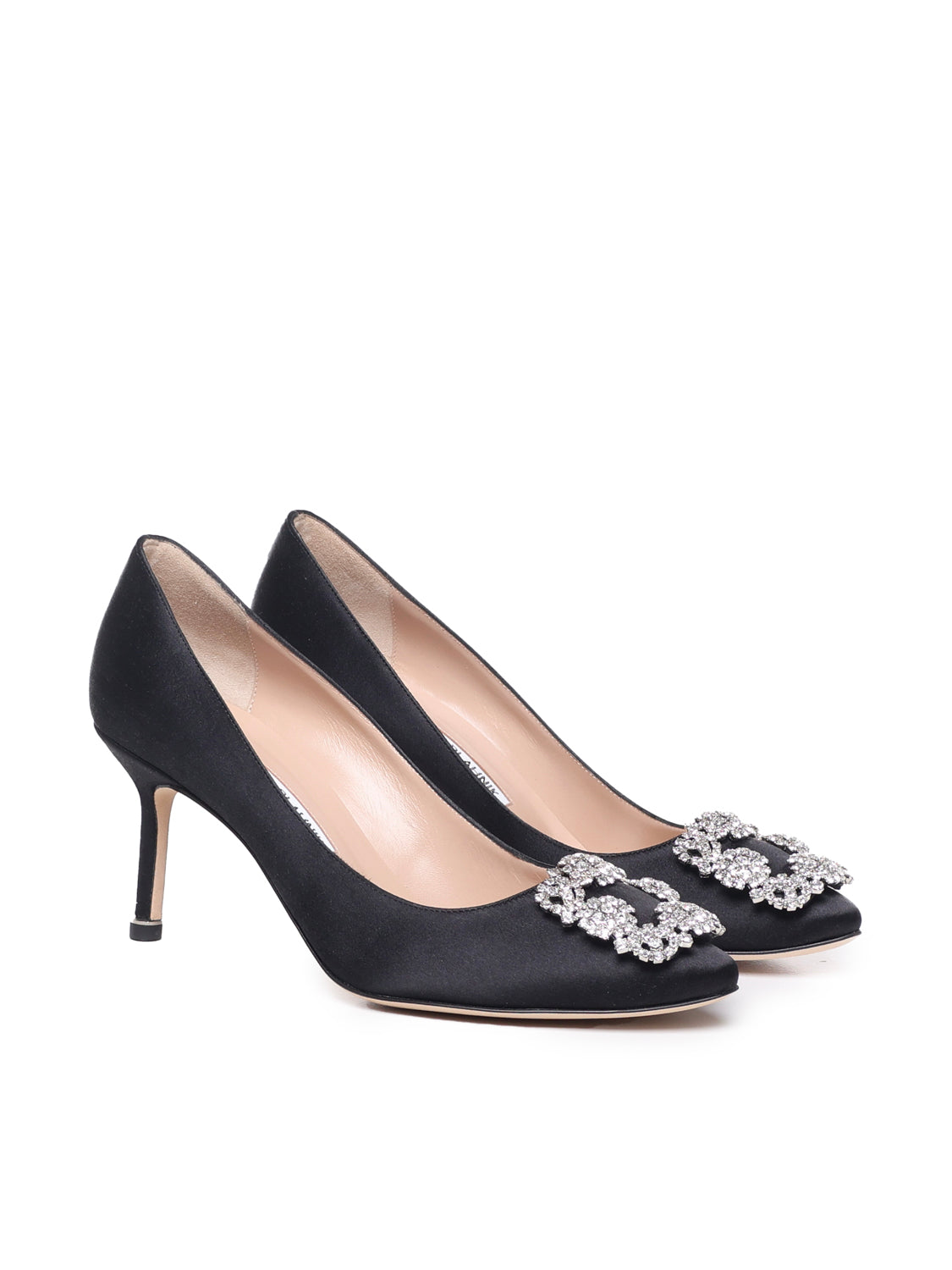 Manolo Blahnik With Heel Black Viscose